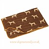 House of Paws Brown Dog Blanket